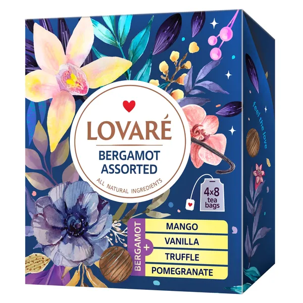 Tēja Lovare Bergamot tea assorted 32x2g