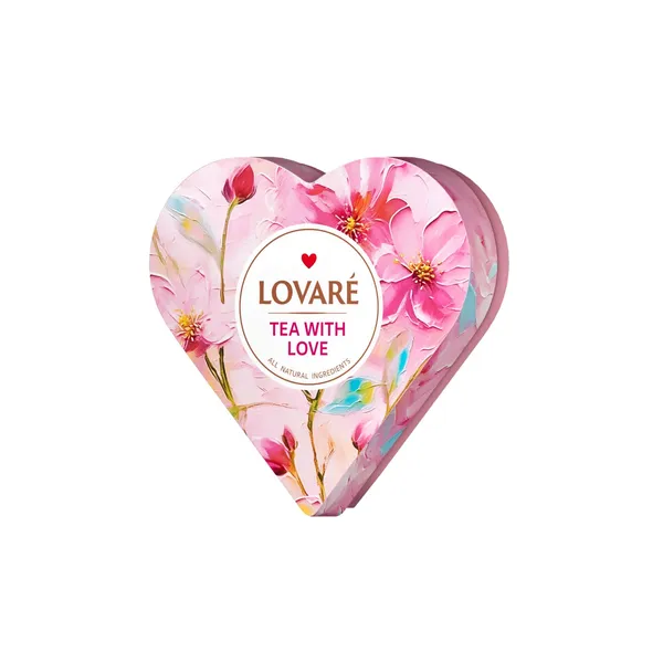 Tēja Lovare With Love sirds formas 68g
