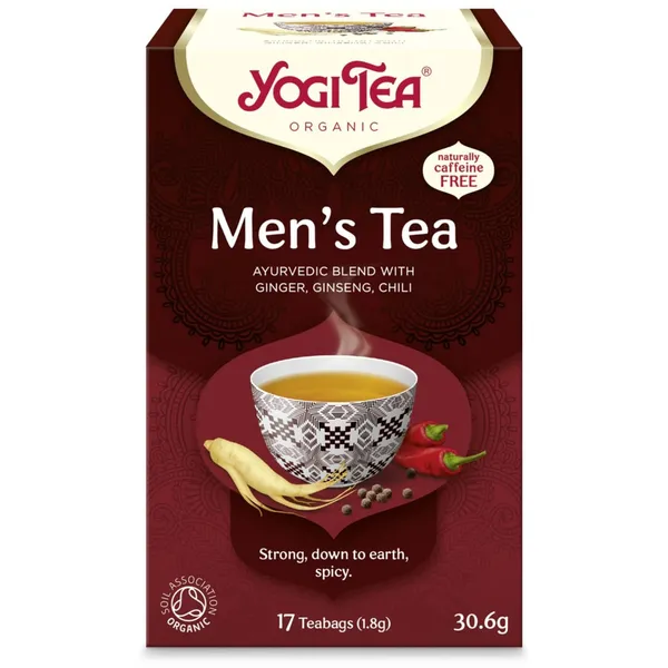 Tēja Yogi Tea vīriešiem BIO 31g