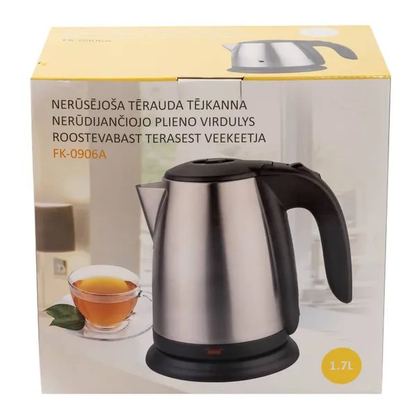Elektriskā tējkanna 1.7l FK-0906A