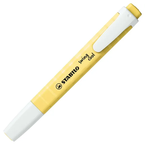 Teksta marķieris Stabilo SwingCool dzeltens