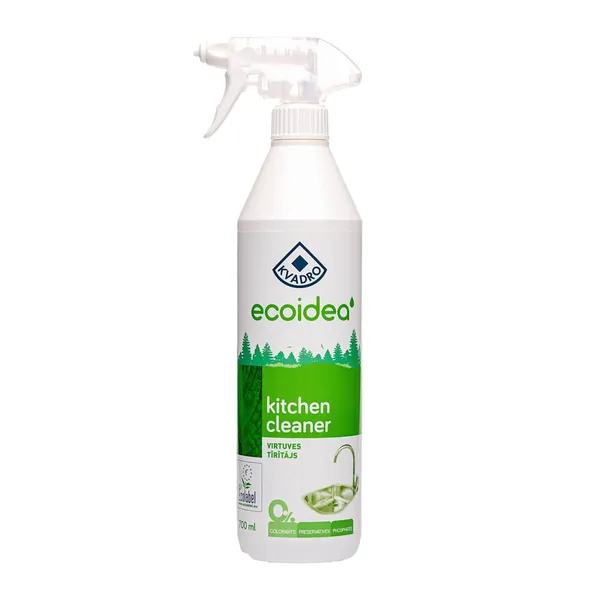 Tīrīšanas līdzeklis Kvadro Ecoidea virtuvei 700ml