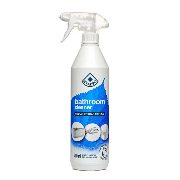 Tīr.līdz.KVADRO vannas istabai 730ml
