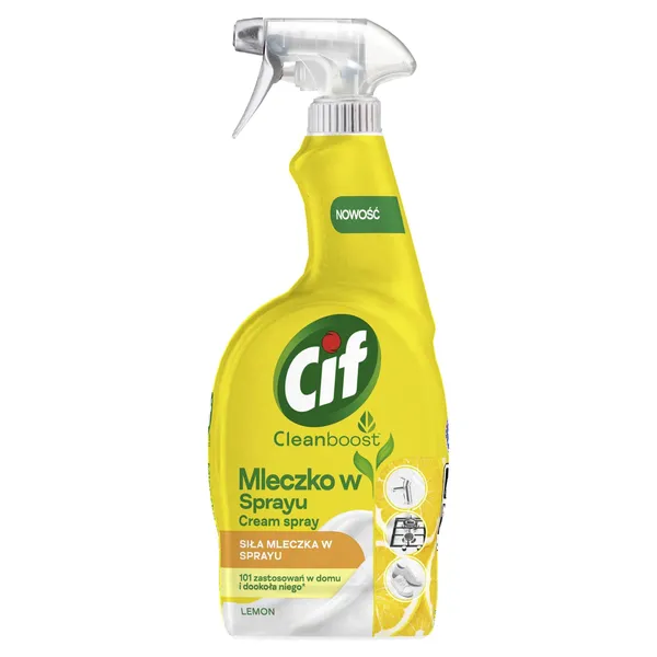 Tīrīšanas līdzeklis Cif Cream Lemon izsmidzināms 750ml