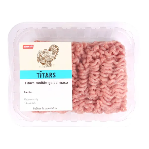 Tītara gaļa kotletēm, atdzesēta Rimi 500g