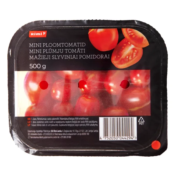 Tomāti mini plūmju Rimi 500 g