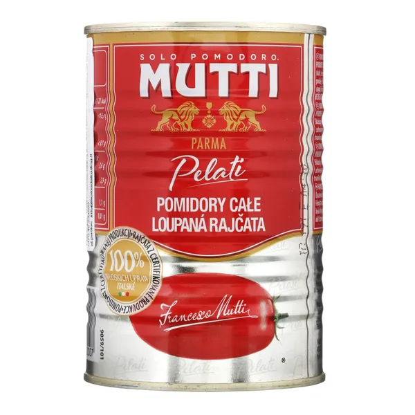 Tomāti, mizoti MUTTI, 400g/260g
