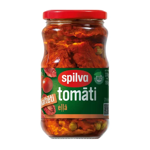 Tomāti Spilva kaltēti 330g/190g