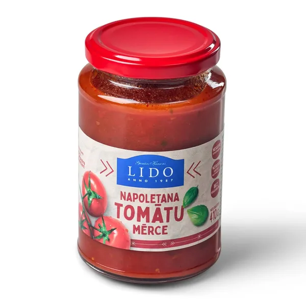 Tomātu mērce LIDO Napoletana 410g