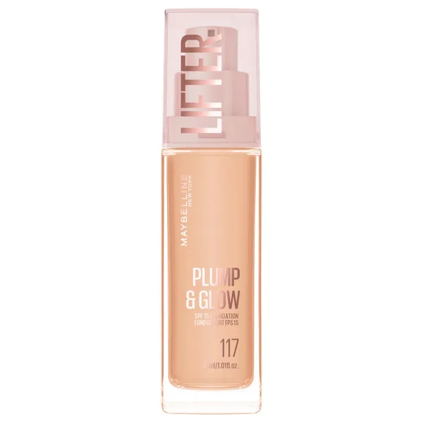 Tonālais krēms Maybelline New York Lifter Plump&Glow 117