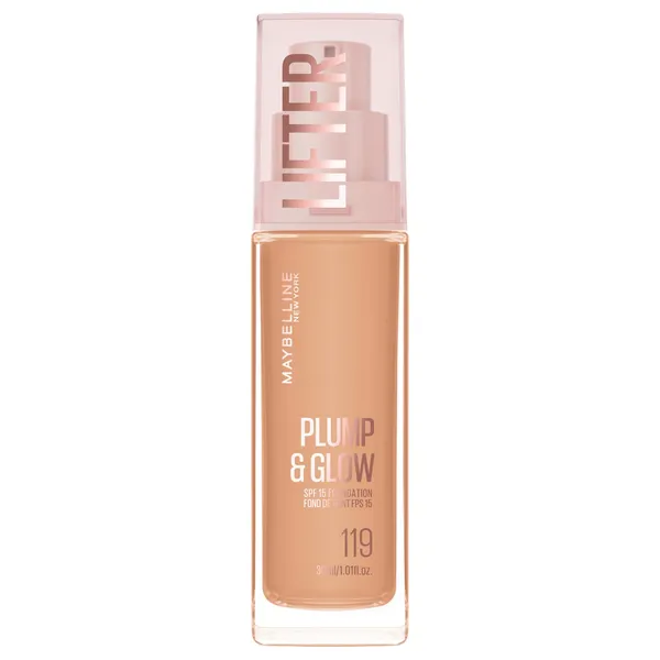 Tonālais krēms Maybelline New York Lifter Plump&Glow 119