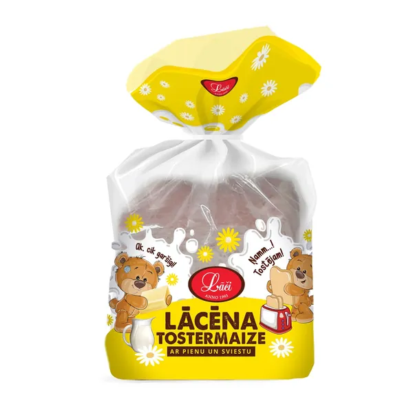 Tostermaize Lāči Lācēna ar pienu un sviestu 240g