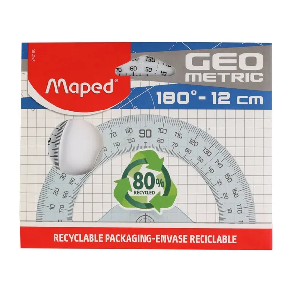 Transportieris Maped Geometric180° 12cm BS26