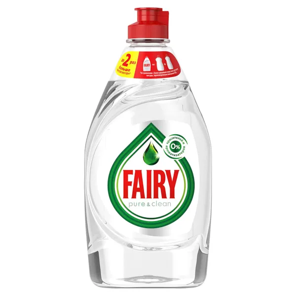 Trauku mazgāšanas līdzeklis FAIRY Pure&Clean 450ml