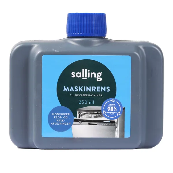 Trauku mazgājamās mašīnas tīrīšanas līdzeklis Salling 250ml