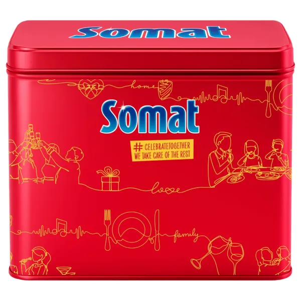 Trauku mazgāšanas kapsulas Somat Limited Edition komplekts + kaste par brīvu 1gab.