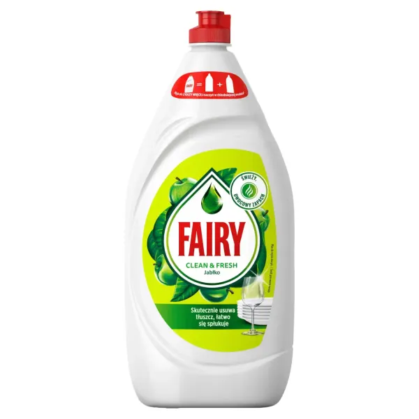 Trauku mazgāšanas līdzeklis Fairy Apple 1350ml