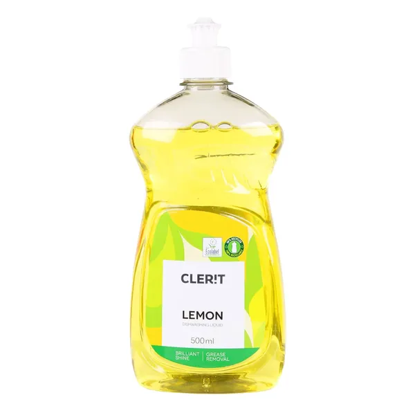 Trauku mazgāšanas līdzeklis Clerit ar citronu aromātu 500ml