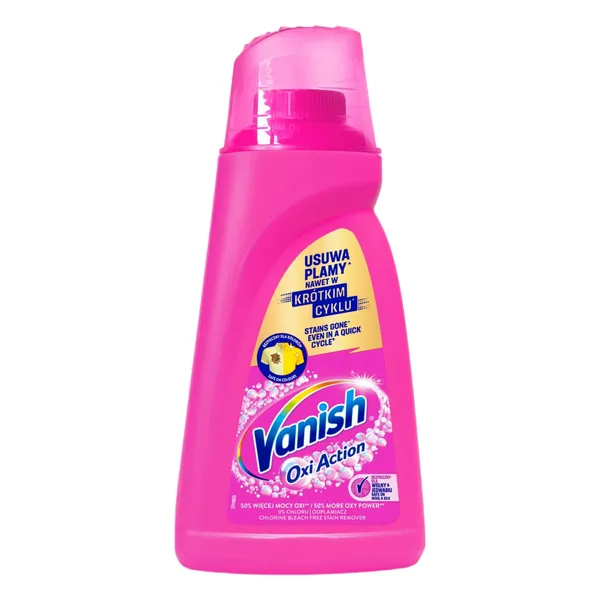Traipu noņemšanas gēls Vanish Oxi Action krāsainai veļai 1l