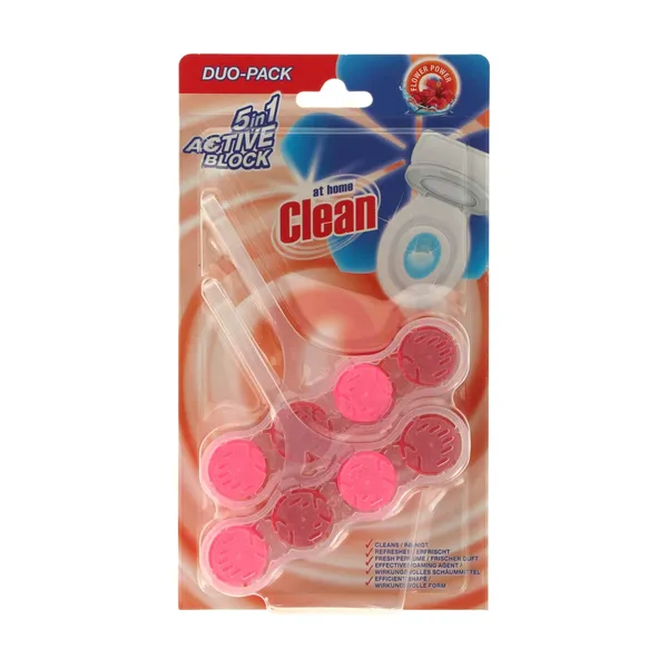 Tualetes bloks At Home Flower 2x45g