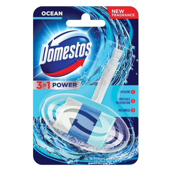 Tualetes bloks Domestos Ocean 3in1 35g