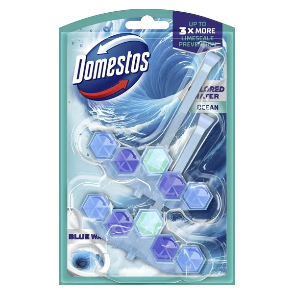 Tualetes bloks Domestos P5+ Ocean 2x48g