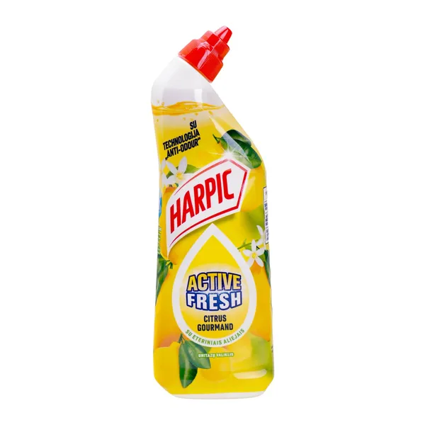 Tualetes poda tīrīšanas līdzeklis Harpic Active Fresh Citrus Gourmand 750ml.