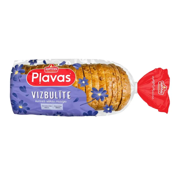 Tumšā sēklu maize Pļavas vizbulīte 300g