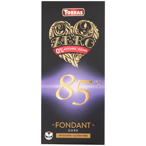 Tumsā šokolāde Torras ar saldinātāju 100g