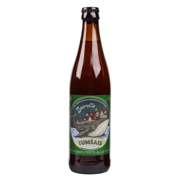 Tumšais alus Beerville 5,3% 0,5l