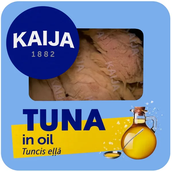 Tuncis eļļā 160g (112g), Kaija