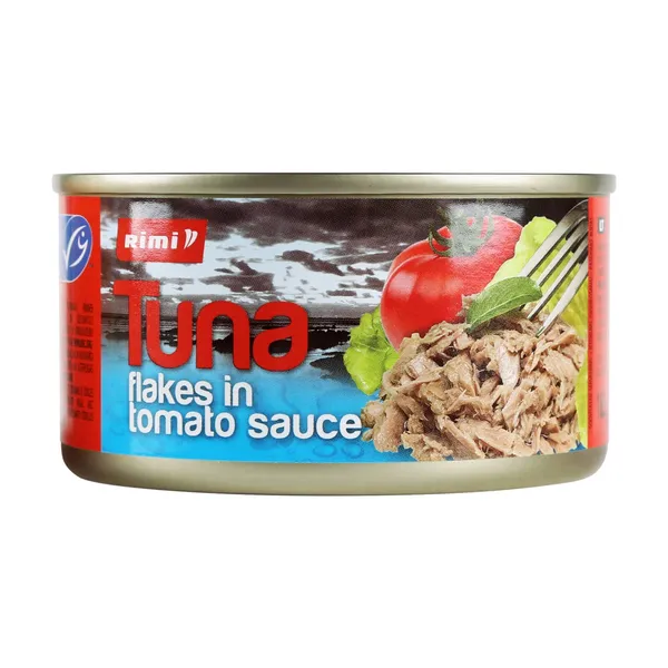 Tuncis Rimi sasmalcināts tomātu mērcē MSC 185g