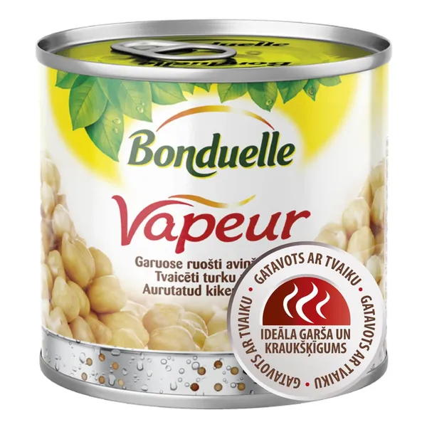 Turku zirņi Bonduelle Vapeur 310g/265g