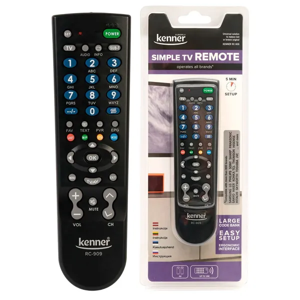 Tv pults Kenner rc-909