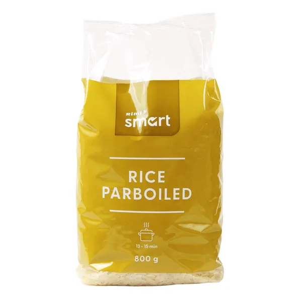 Tvaicēti rīsi Rimi Smart 800g