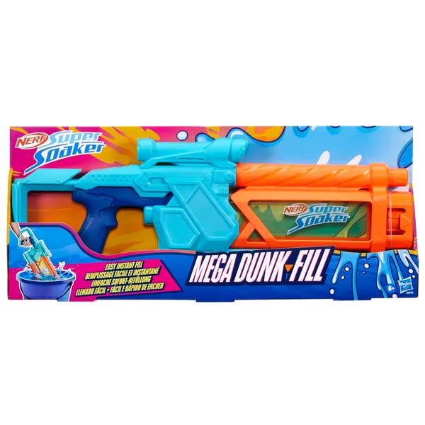 Ūdens blasteris Nerf Mega Dunk Fill SS25