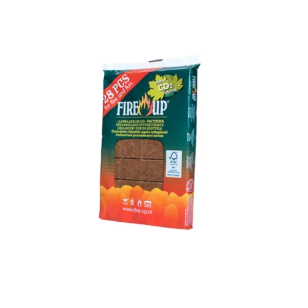 Uguns aizdedzināšanas līdzeklis Fire up 32gab