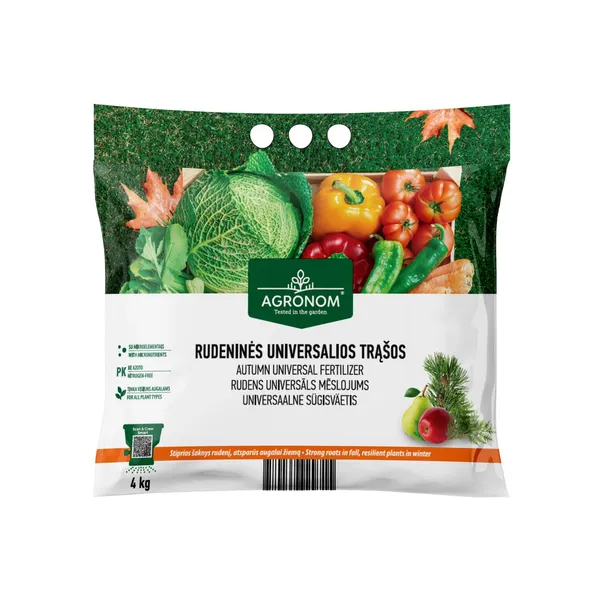 Universālais rudens mēslojums 4kg AG26