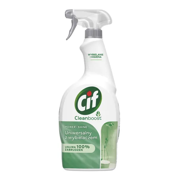 Universālais izsmīdzināmais tīrīšanas līdzeklis ar balinātāju CIF Power & Shine, 750ml