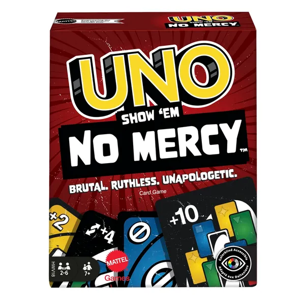 UNO No Mercy (Bez žēlestības) kārtis HWV18