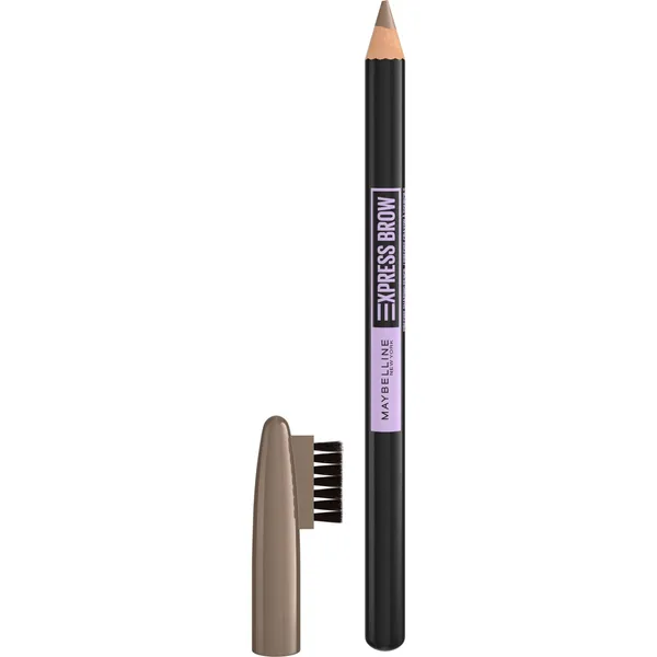 Uzacu zīmulis Maybelline Express Brow Shaping Pencil 02 Soft Brown 3g