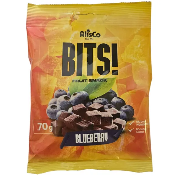 Uzkoda Bits! melleņu našķis bez pievienota cukura 70g