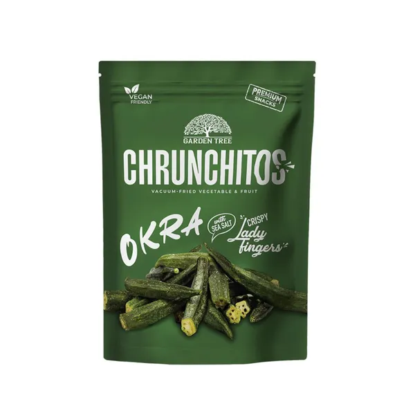Uzkoda Chrunchitos vakuumā cepts okra 45g