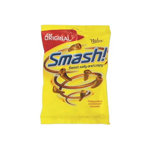 Uzkodas Smash ar piena šokolādi 100g