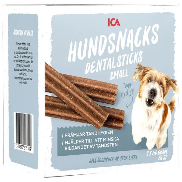 Uzkoda suņiem ICA dentalsticks vistas gaļu 28gab.