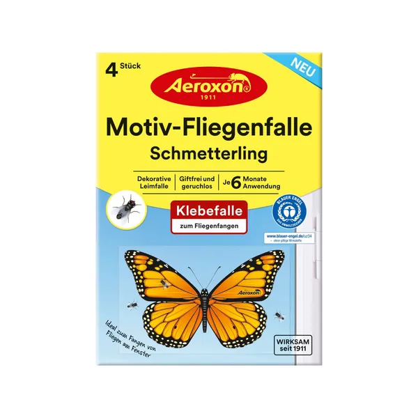 Uzlīme Aeroxon pret mušām 4gab.