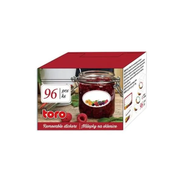 Uzlīmes burkām Toro augļi 96gab FP26