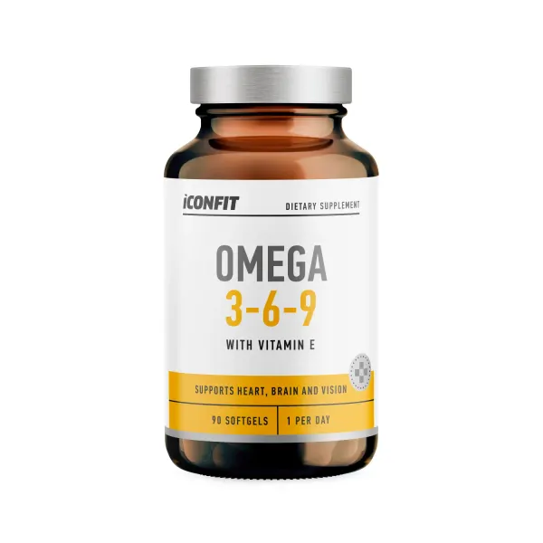 Uztura bagātinātajs Iconfit Omega 3-6-9 90gab.