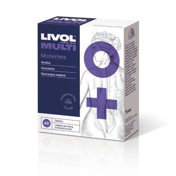 Uztura bagātinātājs Livol MultiI, sievietēm N60
