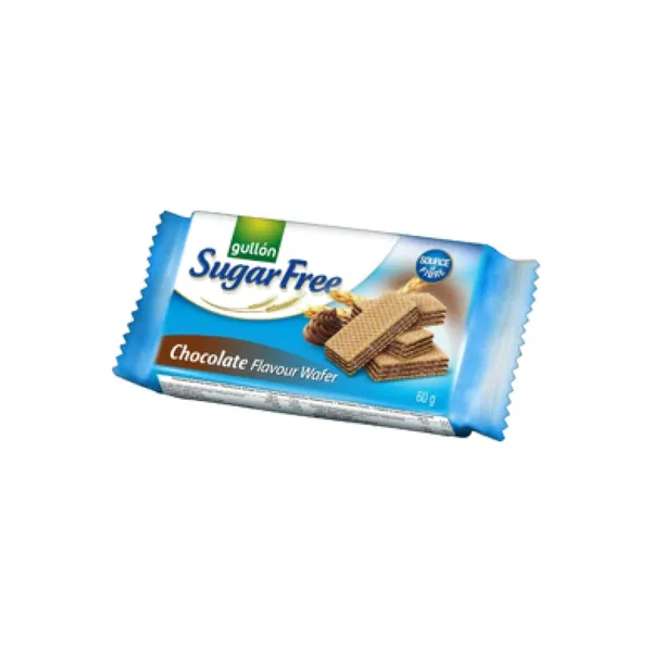 Vaf.Gullon Diet Nature Bez Cukura Ar Šok.Pild.60G